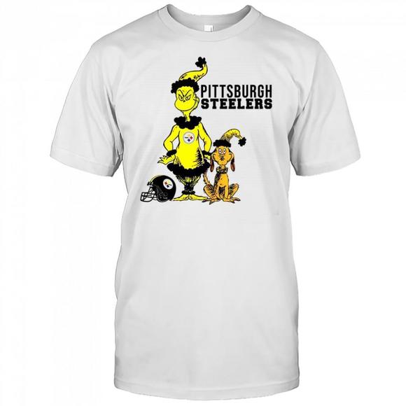 Other - Grinch And Max X Pittsburgh Steelers Football Christmas Shirt